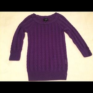 American Eagle Outfitters Purple Sweater